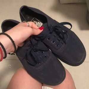 Navy Blue Vans